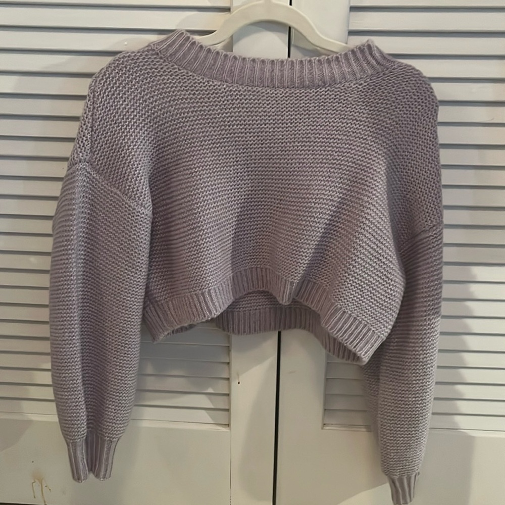 Purple Garage Sweater Size XS